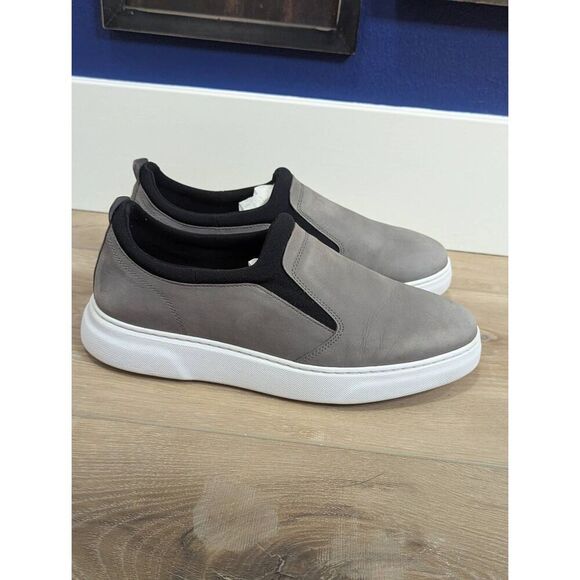 Samuel Hubbard Flight Slip On Sneakers Men\'s 9.5 E WIDE Grey Nubuck Travel main image 11